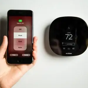 EcoBee Thermostat-Pairs with Smart Phone