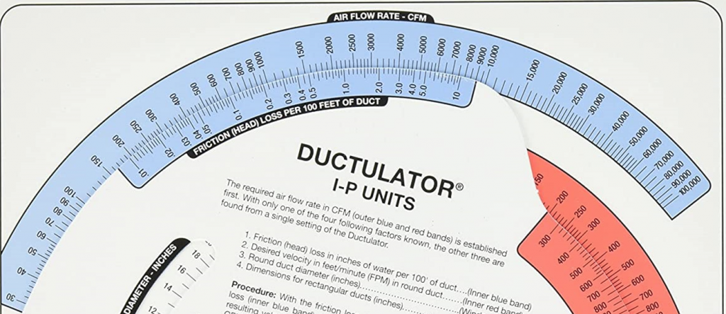 Load calculation being conducted for HVAC selection.